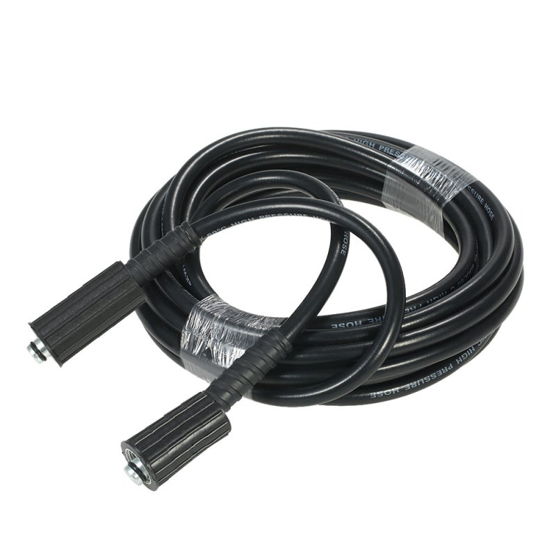 High Pressure Washer Hose 26.2' Length 1/4" Inner Diameter Kinking-Resistant Flexible Design - 5800 PSI Durable Smooth Thermoplastic Cover Karcher Compatible Twist Connection for Pressure Washers - Image 1