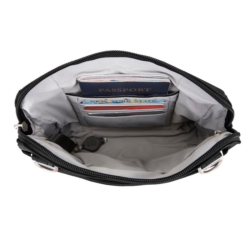 Travelon Classic Convertible Crossbody & Waist Pack, Black - Image 3