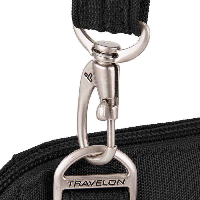 Travelon Classic Convertible Crossbody & Waist Pack, Black - Image 5