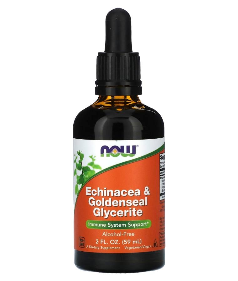 Echinacea & Goldenseal Glycerite Alcohol-Free 2 fl oz (59 ml)