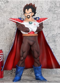 Dragon Ball King Vegeta Action Figure Decorative Resin Sculpture Home Decor Statue, Art Figurine Home Ornament Decoration for Office, Living Room, Bedroom, Book Shelf, TV Cabinet, Desktop