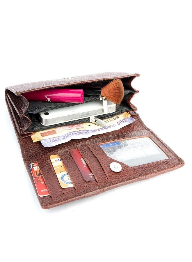 ROLEXO Geniune Leather Formal Dailyuse Women Hand Wallet Clutch for Women - Image 5