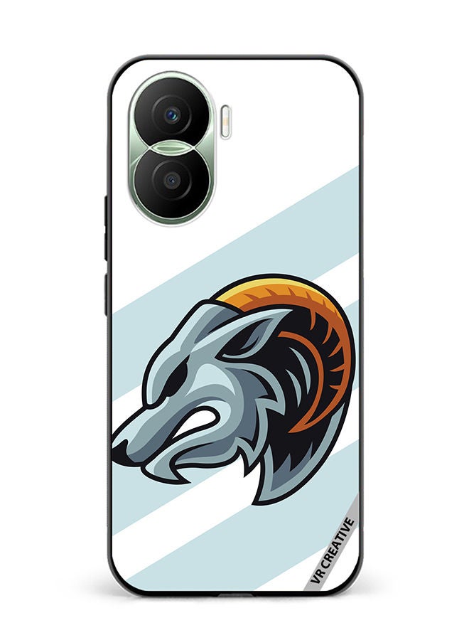 VR CREATIVE Protective Case Cover For Honor Play7T Pro Wild Goat Design Multicolour - Image 1
