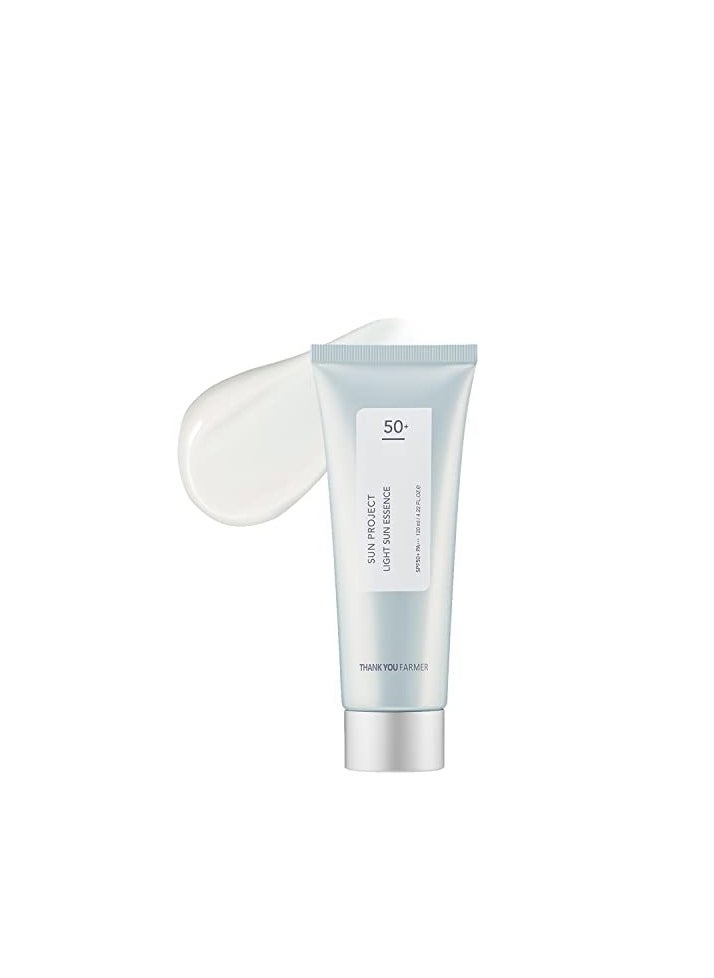 THANKYOU FARMER THANKYOU FARMER Sun Project Light Sun Essence 4.22 Fl Oz (120ml)  - Image 1