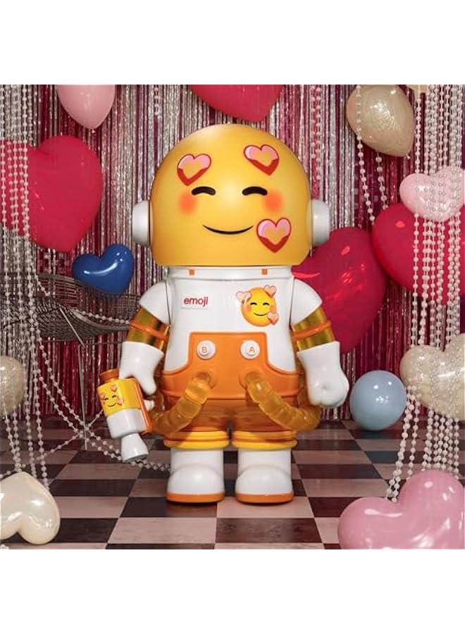 Arabest Mega Space Molly 100% × Emoji Series, Molly Blind Box Figures, Random Design Action Figures Collectible Toys Home Decorations, Holiday Birthday Gifts for Girls and Boys, Whole Set - Image 4
