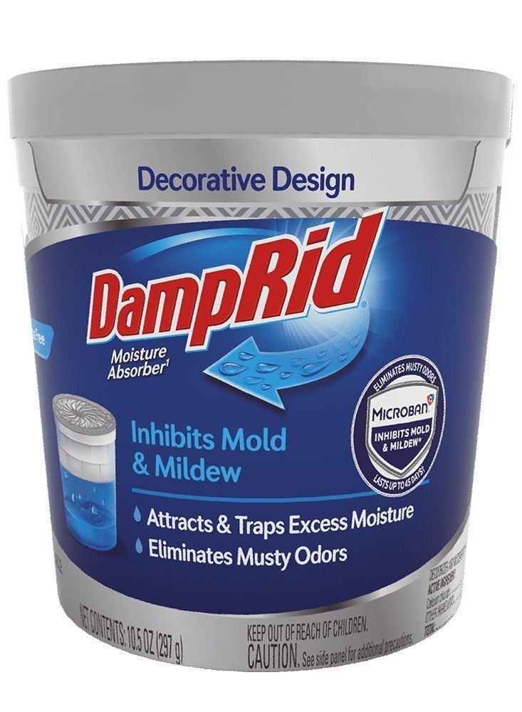 دامب ريد مزيل الرطوبة 10.5 أونصة – جهاز امتصاص الرطوبة للحمام والخزانة والمطبخ – يزيل الروائح الكريهة ويمنع العفن والرطوبة – حل طويل المفعول للتحكم في الرطوبة - Image 1