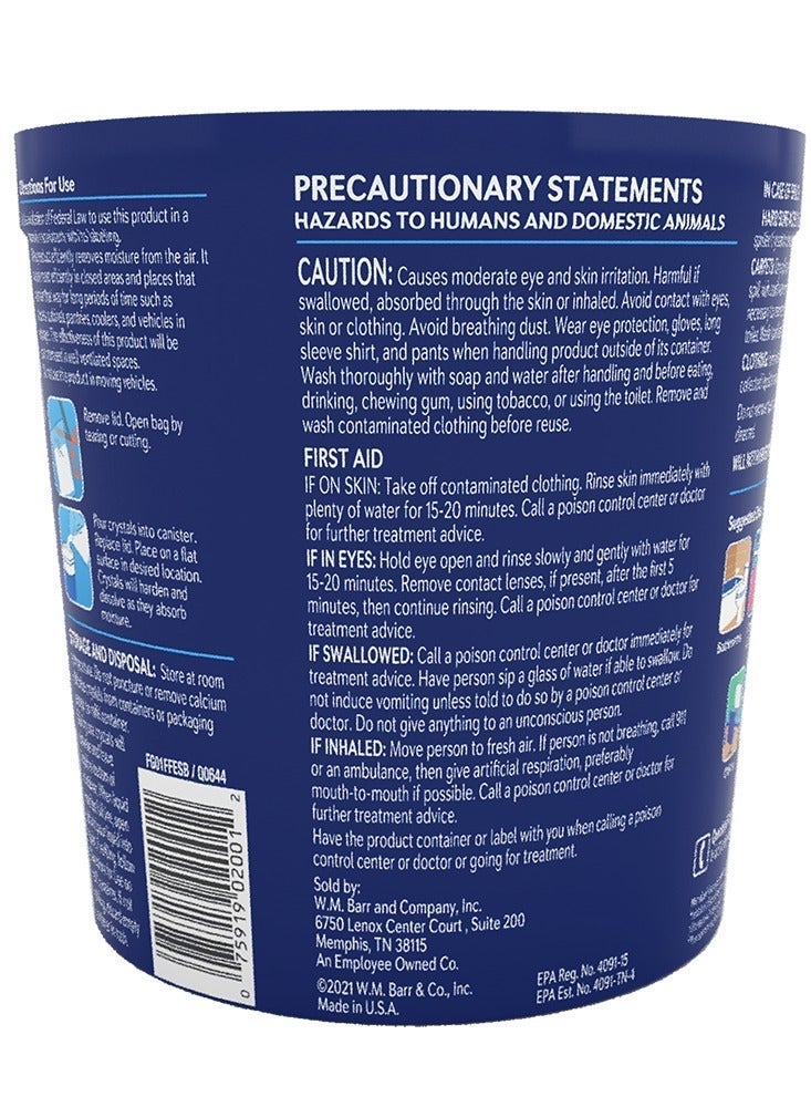 دامب ريد مزيل الرطوبة 10.5 أونصة – جهاز امتصاص الرطوبة للحمام والخزانة والمطبخ – يزيل الروائح الكريهة ويمنع العفن والرطوبة – حل طويل المفعول للتحكم في الرطوبة - Image 2