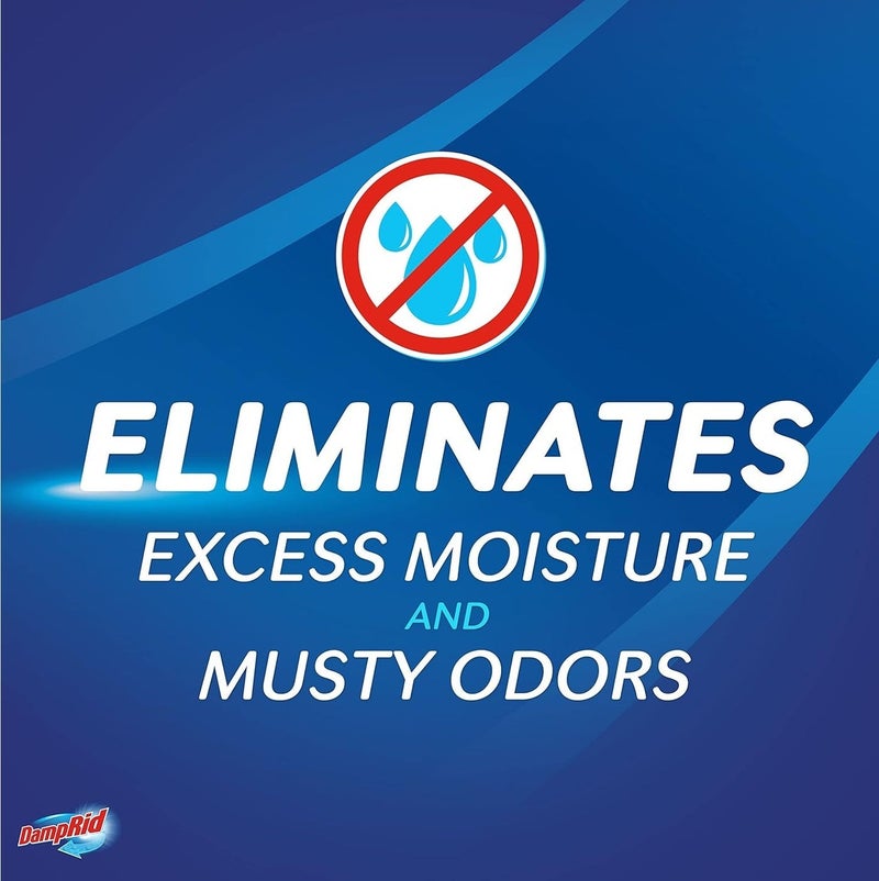 دامب ريد مزيل الرطوبة 10.5 أونصة – جهاز امتصاص الرطوبة للحمام والخزانة والمطبخ – يزيل الروائح الكريهة ويمنع العفن والرطوبة – حل طويل المفعول للتحكم في الرطوبة - Image 5