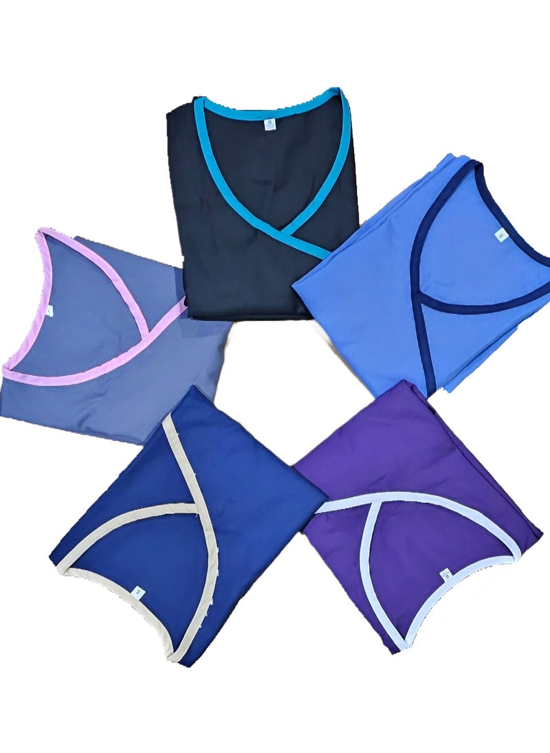 Exquisite Scrub Set Uniform for Women, Beautician, Housemaid, Nurse with Piping - pzsku/ZBEF2F130C10E4BC80042Z/45/_/1721302702/21242569-a820-4eae-91a6-a51c7cdcbaf1