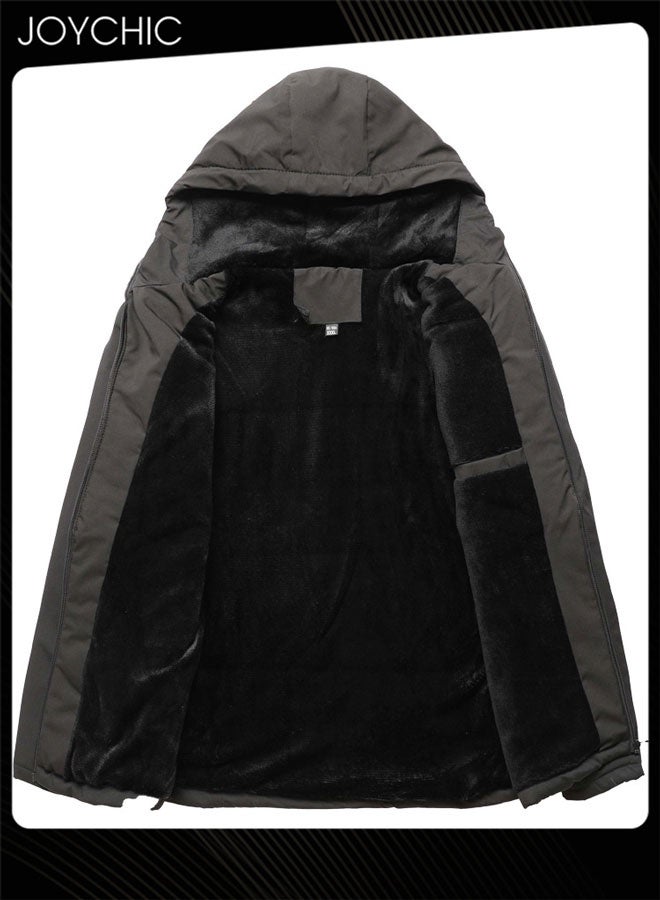 Joychic معطف دافئ للرجال لفصل الخريف والشتاء - Image 3
