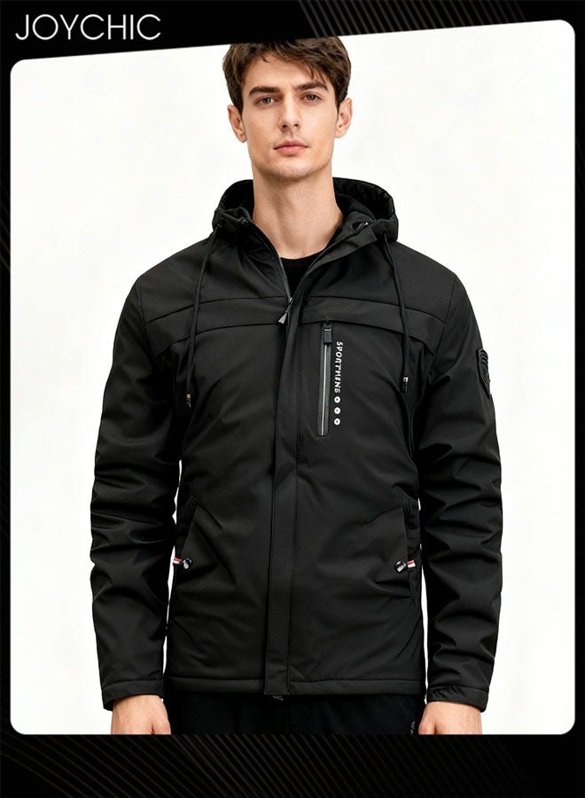 Joychic معطف دافئ للرجال لفصل الخريف والشتاء - Image 1