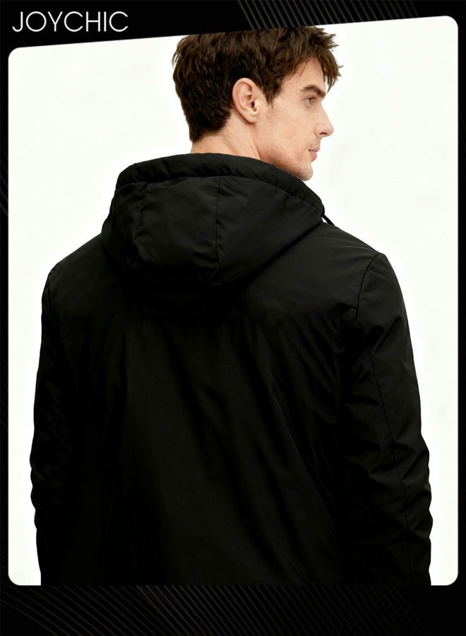 Joychic معطف دافئ للرجال لفصل الخريف والشتاء - Image 2