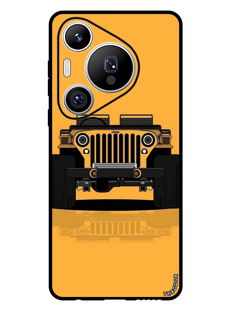 Theodor Protective Case Anti Scratch Shock Proof Bumper Cover For Huawei Pura 70 Pro Jeep Minimal - Image 1