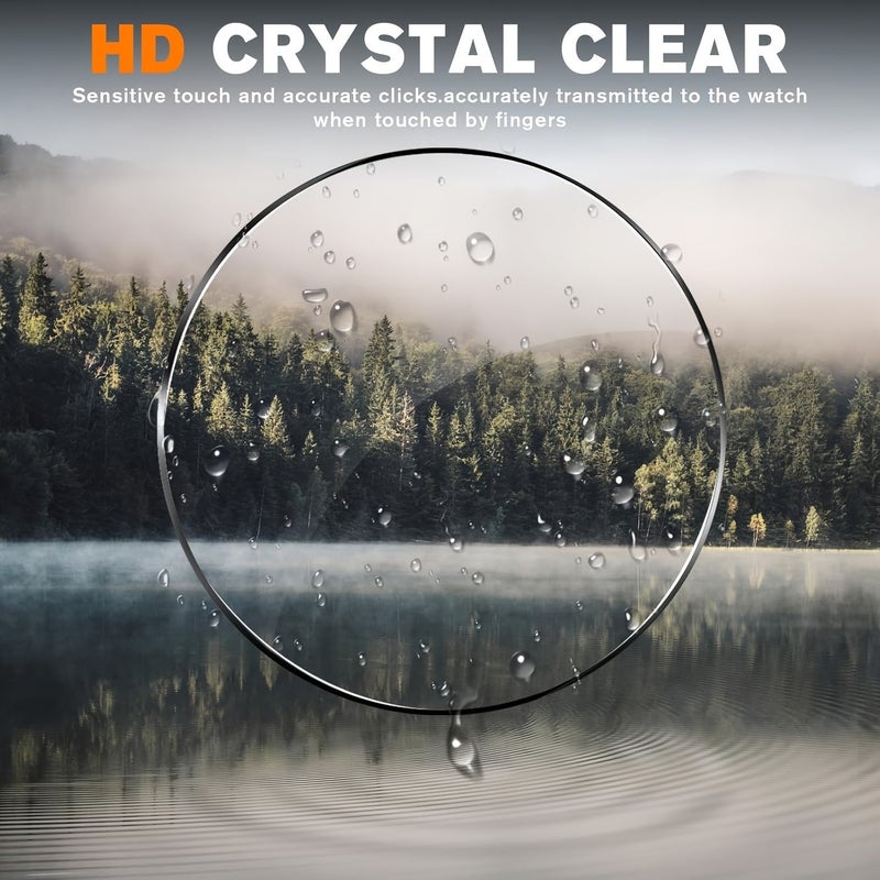 Tempered Glass Screen Protector 2 Pack For Oneplus Watch 3 Smartwatch - Image 4