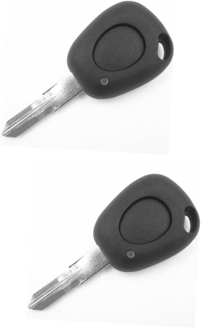 FAVOMOTO 2pcs Replacement Remote Key Shell Case for Scenic Space Hard and Black Color for Worn Shell Replacement No Electronics Included - Image 1