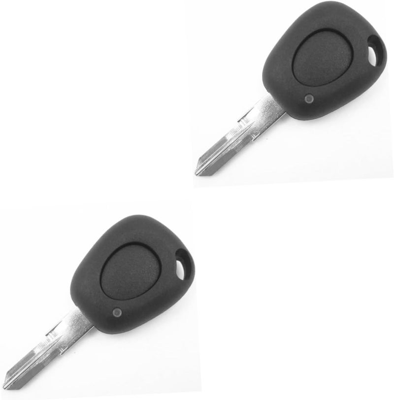 FAVOMOTO 2pcs Replacement Remote Key Shell Case for Scenic Space Hard and Black Color for Worn Shell Replacement No Electronics Included - Image 5