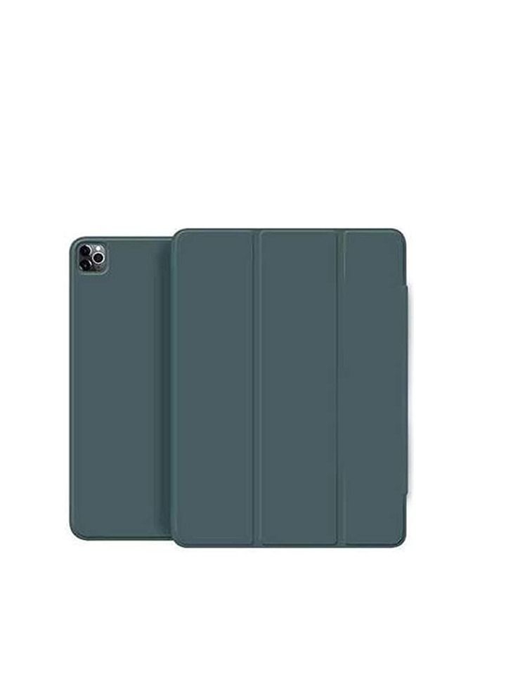 Caver For Apple Ipad Pro 11 2020/2021/2022 Smart Case Rifold Stand Silicone Flip Cover - Green