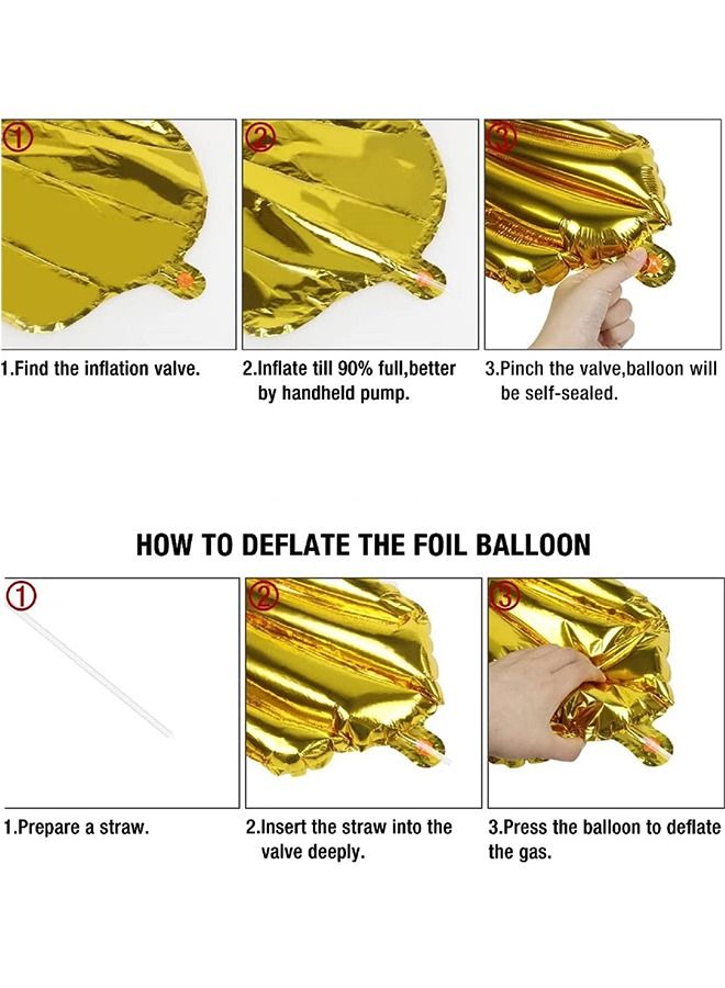 GROIC 2 PCS Butterfly Foil Balloons,99cm Large Wings Balloon,Mylar Balloons Fairy Balloon, Mylar for Themed Party,Party Dressing Props - Image 3