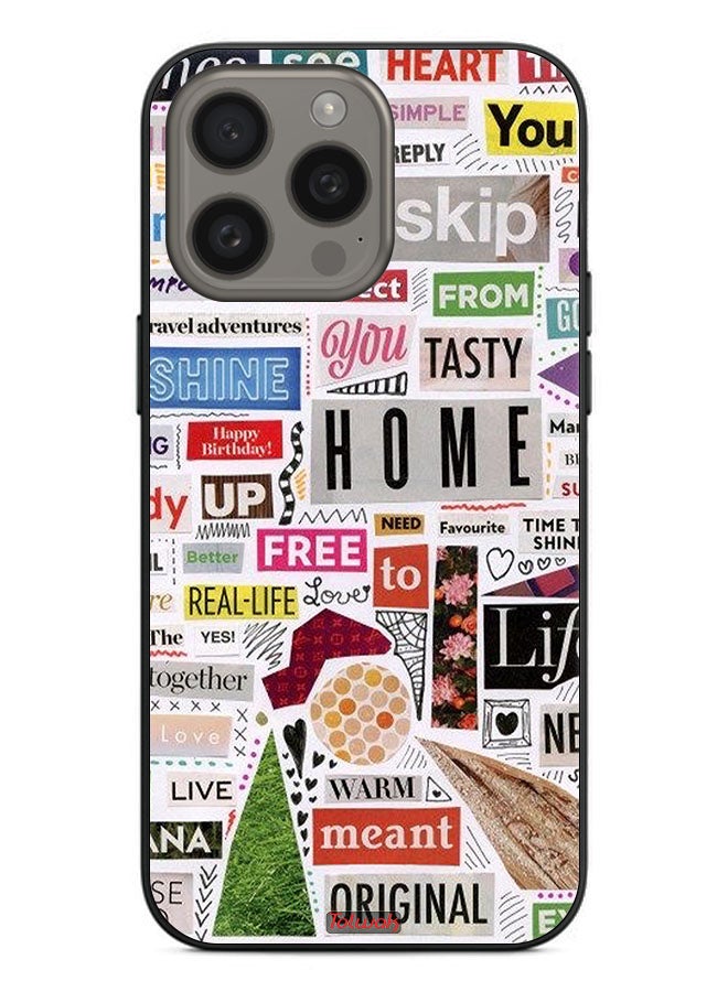 Tolwak Apple iPhone 15 Pro Protective Case Cover Meant Original Stickers - Image 2