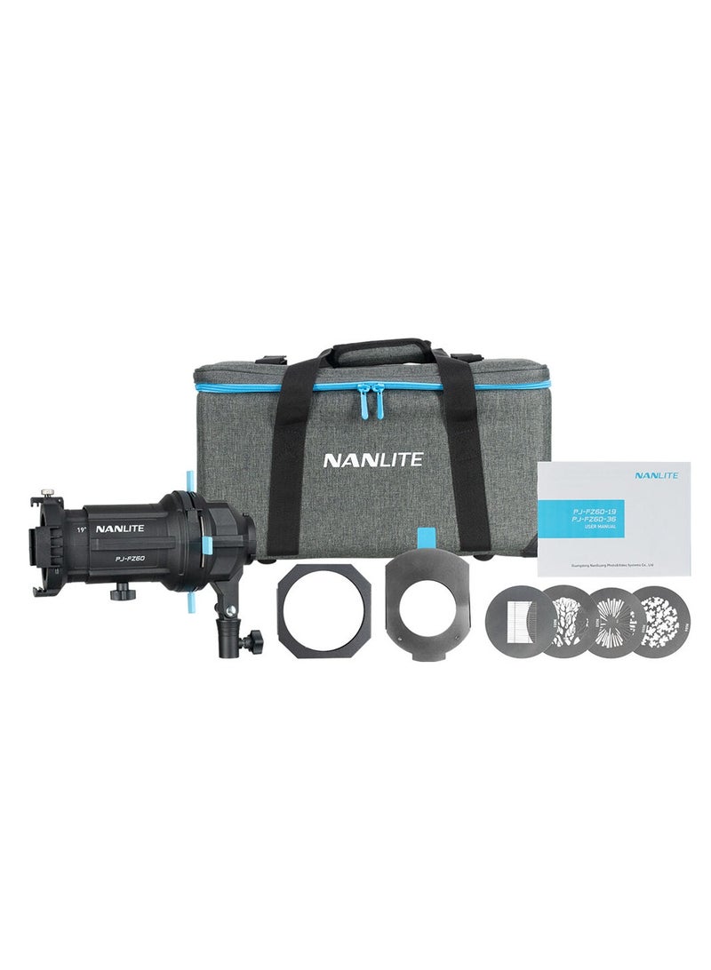 نانليت حامل بروجكتور نانلايت فورزا 60/60B مع عدسة 36 درجة - Image 1