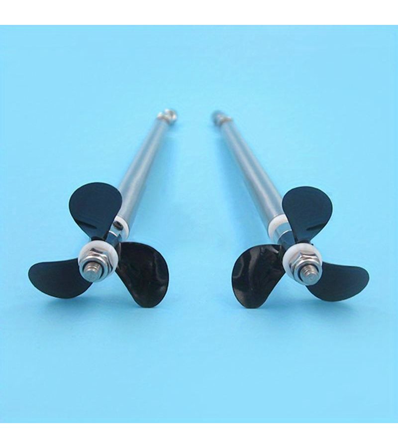 Rc Boat Drive Shaft With Propellers 7.87 X 5.91 Inch Multicolor For Model Boat - Image 1