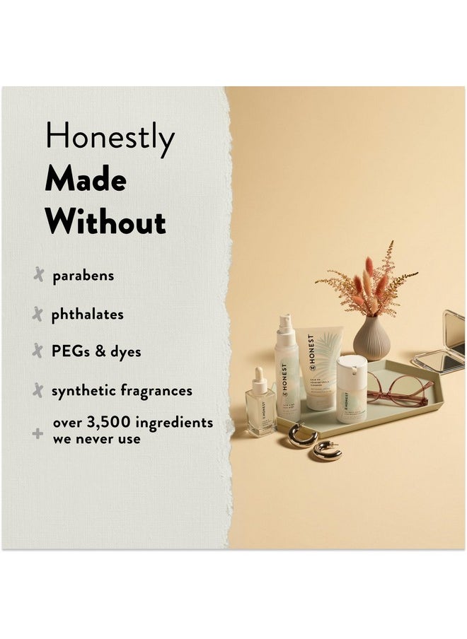 Honest Beauty - Honest Beauty Calm + POREfect Serum with Hyaluronic Acid + Calming Phyto-Blend | Pore Minimizing, Sensitive Skin Friendly | EWG Verified, Vegan + Cruelty Free | 1 fl oz - Image 1
