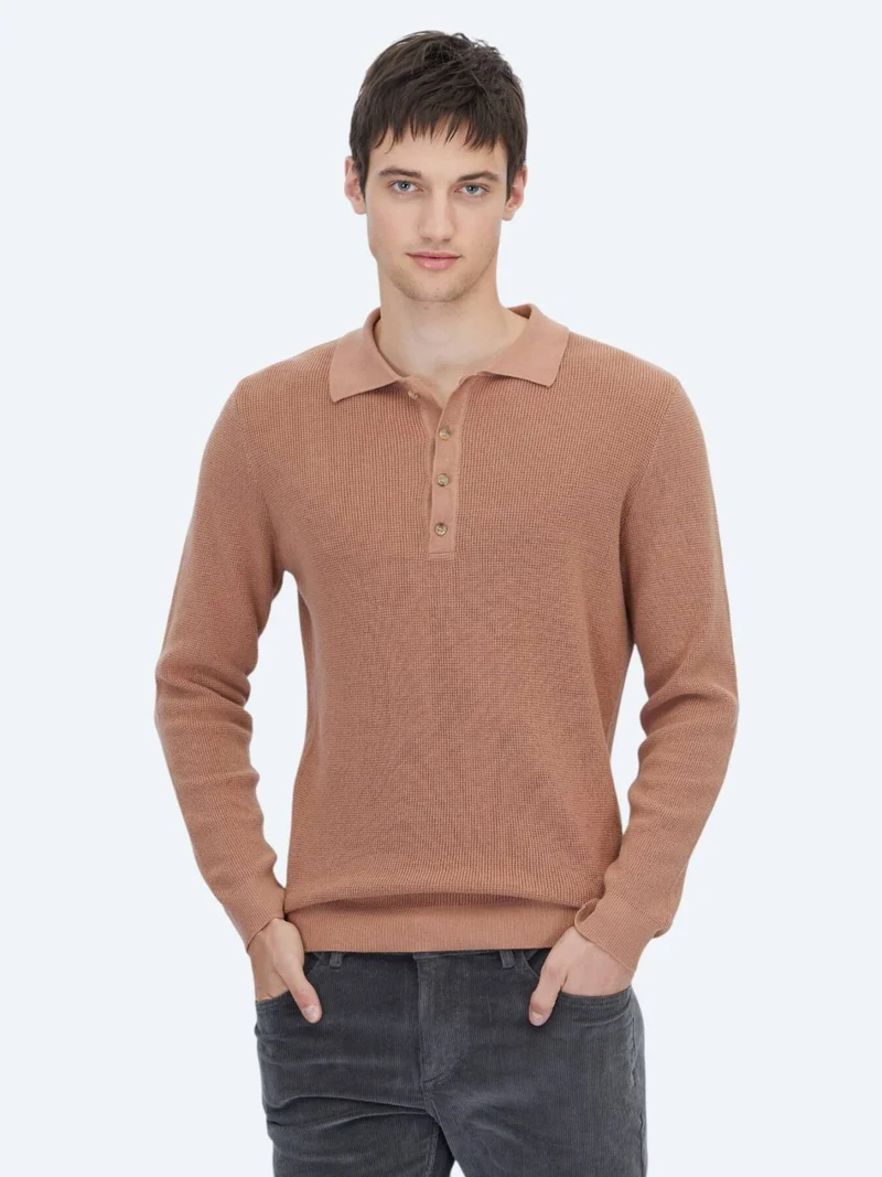Kip Salmon Knitwear Sweatshirt