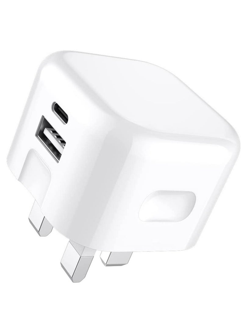 ELTRAZONE For Nothing Phone 2 / Nothing Phone 1 Charger, 35W Dual Port USB C + USB C Charger Plug, Type C PD Adapter Travel GaN Fast Charger Power Adapter Foldable Phone Charger Plug  - Image 1