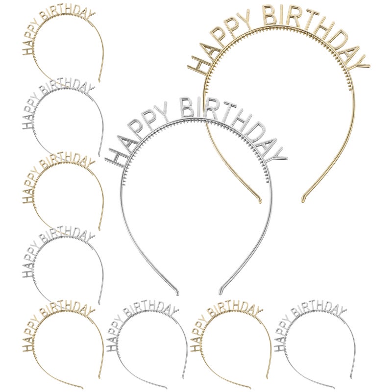 10pcs Headbands Party Hair Bands Celebration Headdress Hair Decorations - Image 3