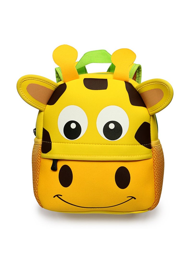 Little Kid Toddler Backpack Baby Boys Girls Kindergarten Pre School Bags Cute Neoprene Cartoon Backpacks for Little Kids Size (26x21x8cm) - Image 1