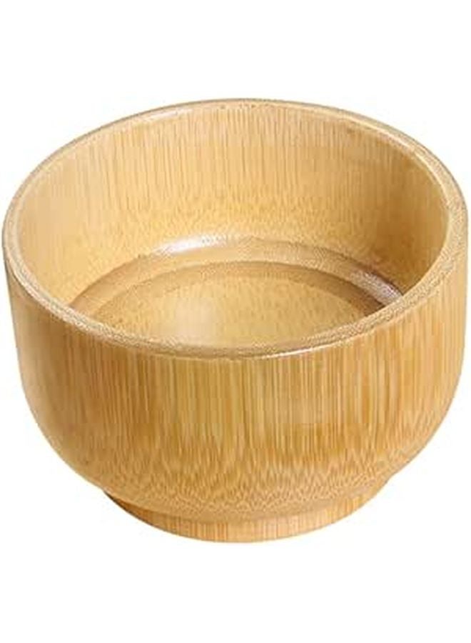 Large Deep Shaving Mug Bowl For Men With Compact Design Wet Smooth Polished Finish - Image 1