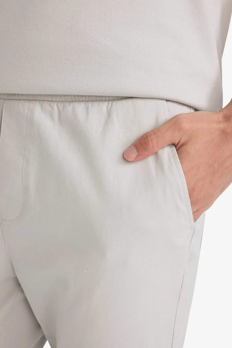 Defacto  Basic Grey Trousers for Men | Best Price UAE
