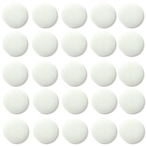BRÜUN Machine Replacement Filters- A (Pack of 40) Vacuum Suction Universal Size Filter sponges for Oxygen Machine (White) - Image 1