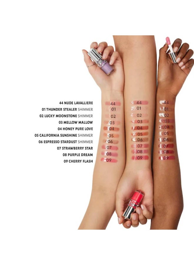 Yves Saint Laurent Loveshine Plumping Lip Oil Gloss 6ml - 09 Cherry Flash - Image 3