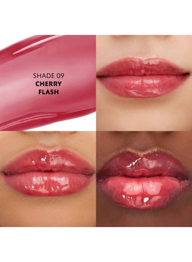 Yves Saint Laurent Loveshine Plumping Lip Oil Gloss 6ml - 09 Cherry Flash - Image 2