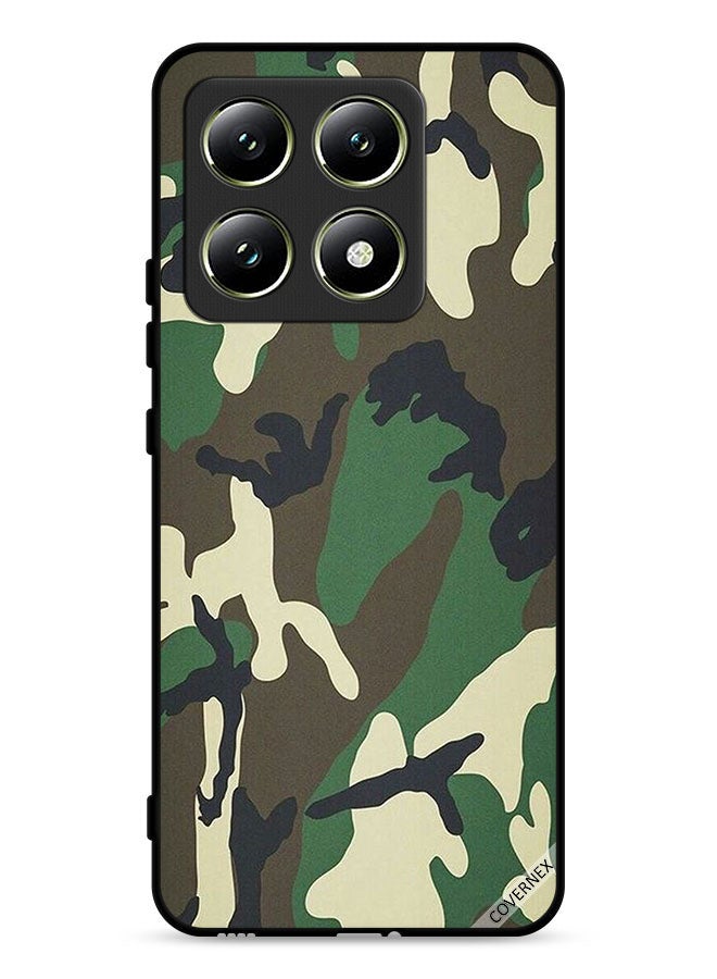 Covernex Xiaomi 14T 5G Protective Case Cover Camouflage Pattern - Image 1