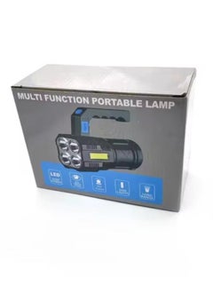 XiuWoo LED Flashlight USB Rechargeable High Lumens Tactical Light with Sidelight 4X LED Zoomable Handheld Super Brightest Flashlights Portable Torch for Outdoor Camping Emergency Lantern  - Image 1