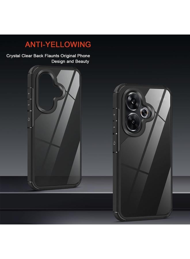 erorex Case For Xiaomi Poco F6 Acrylic+TPU Transparent Shockproof Phone Case - Image 5