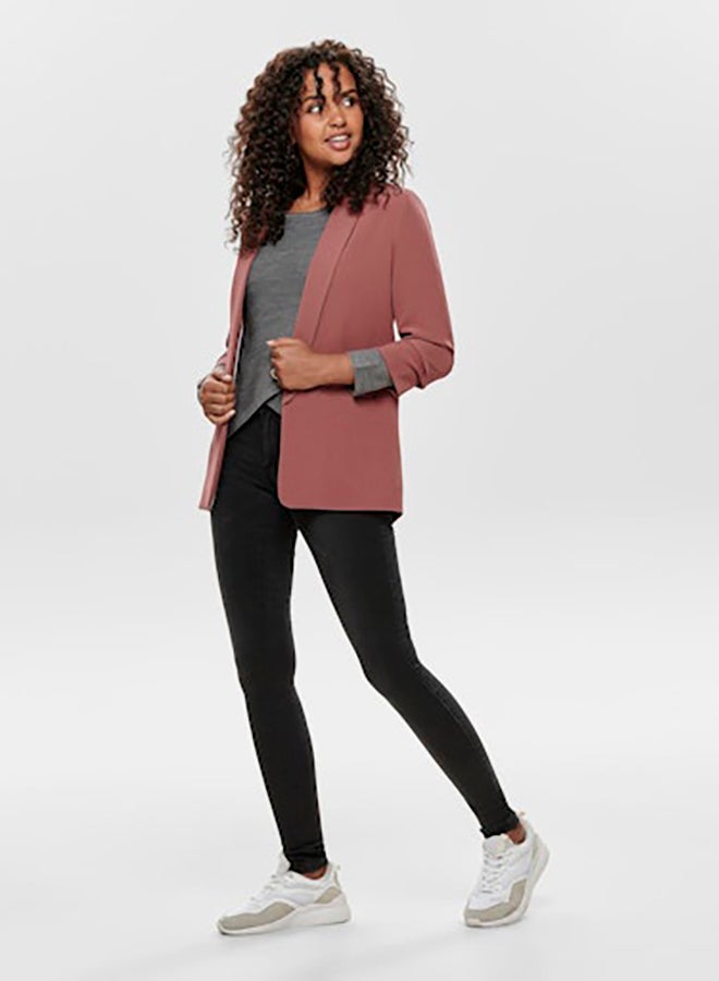 ONLY ONLY Womens Elly 3/4 Life Blazer  - Image 1