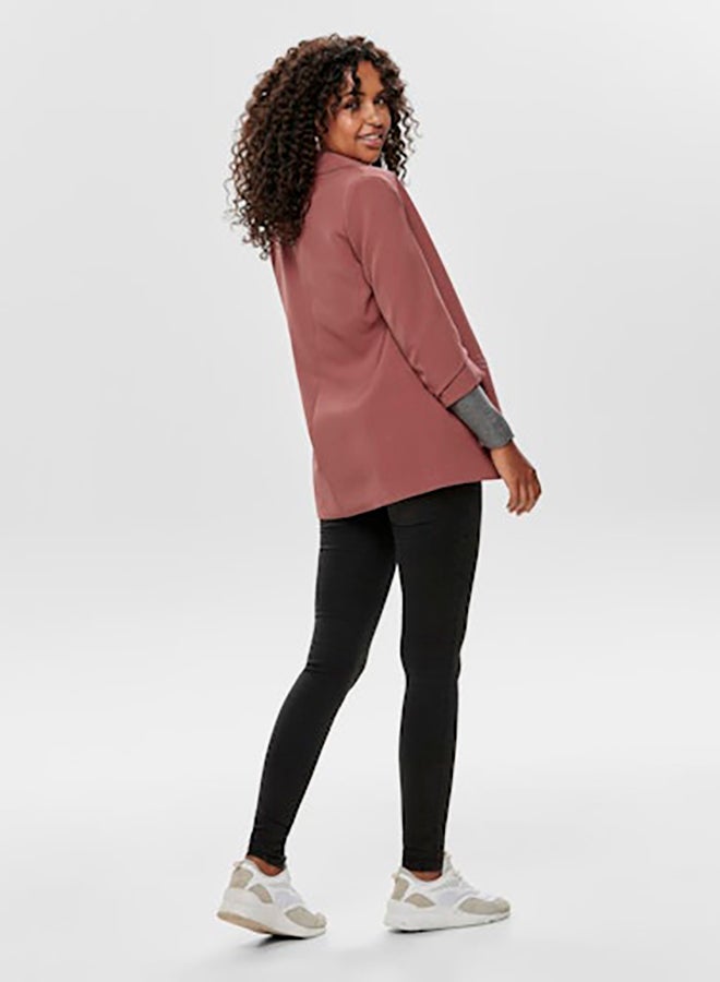 ONLY ONLY Womens Elly 3/4 Life Blazer  - Image 4