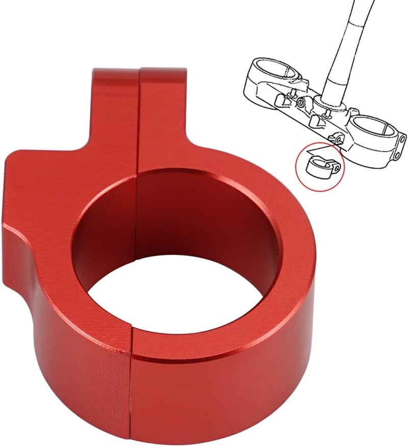 Wivplex Motorcycle Brake Hose Clamp - Image 3