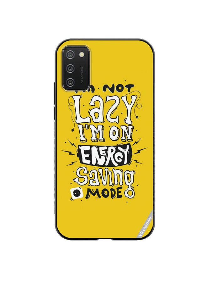 VR CREATIVE Protective Case Cover For Samsung Galaxy A02s Saving Mode Design Multicolour - Image 1