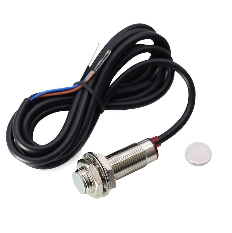 DIGITEN Hall Sensor Proximity Switch NPN 3-Wires Normally Closed NC with Magnet - Image 1