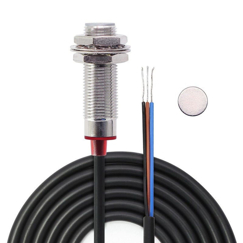 DIGITEN Hall Sensor Proximity Switch NPN 3-Wires Normally Closed NC with Magnet - Image 4