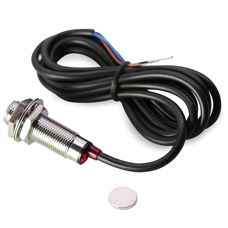 DIGITEN Hall Sensor Proximity Switch NPN 3-Wires Normally Closed NC with Magnet - Image 2