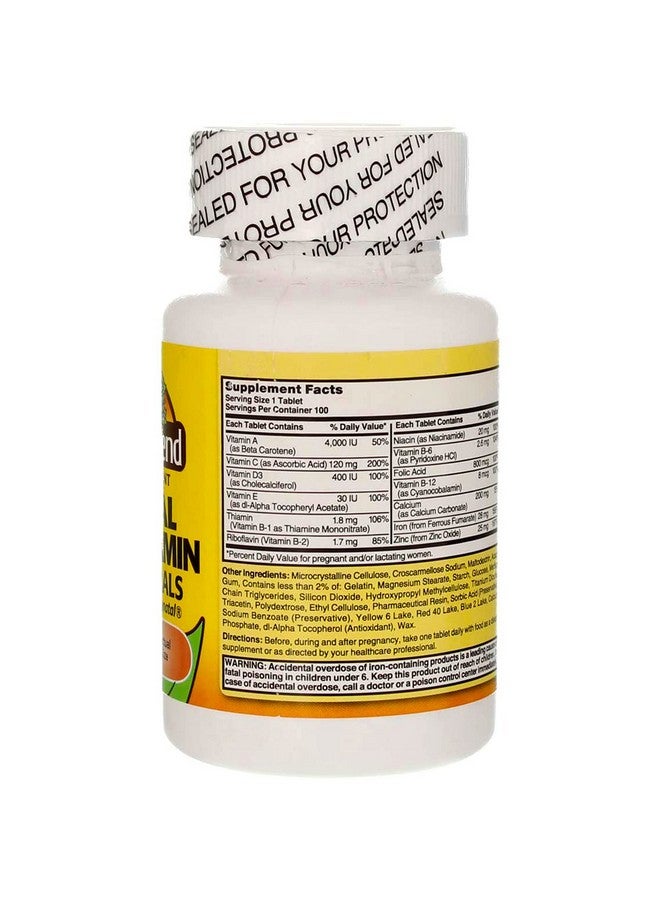 Nature's Blend Multivitamin Prenatal Formula 100 CT (Pack of 2) - Image 5