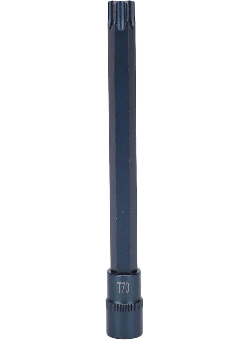 GGOOT Quick Wrench Socket Star Screwdriver Bit 1/2in Square S2 Steel Bluing Hand Tool Hardware - Image 1