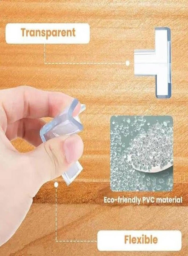 Mamadev®:- Silicone Corner Protector for Baby Edge Protector for Sharp Edge Guards Table Corners for Furniture Bed(Pack of 20) - Image 4