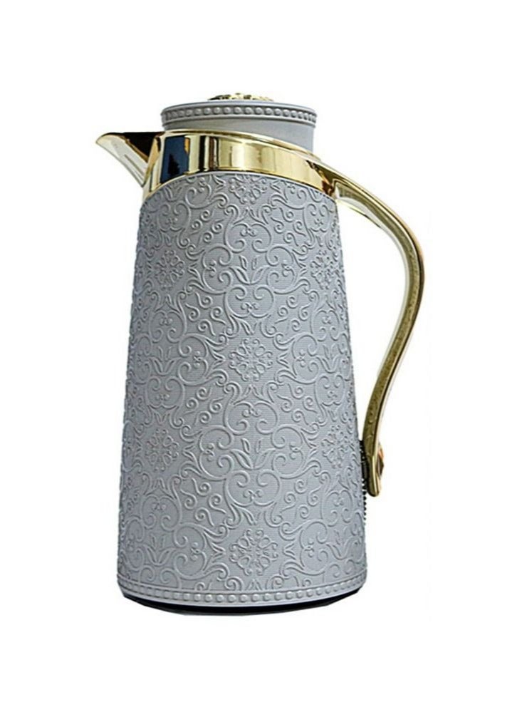 السيف  طقم ترامس حسناء للشاي والقهوة من السيف رمادي /ذهبي - Image 2