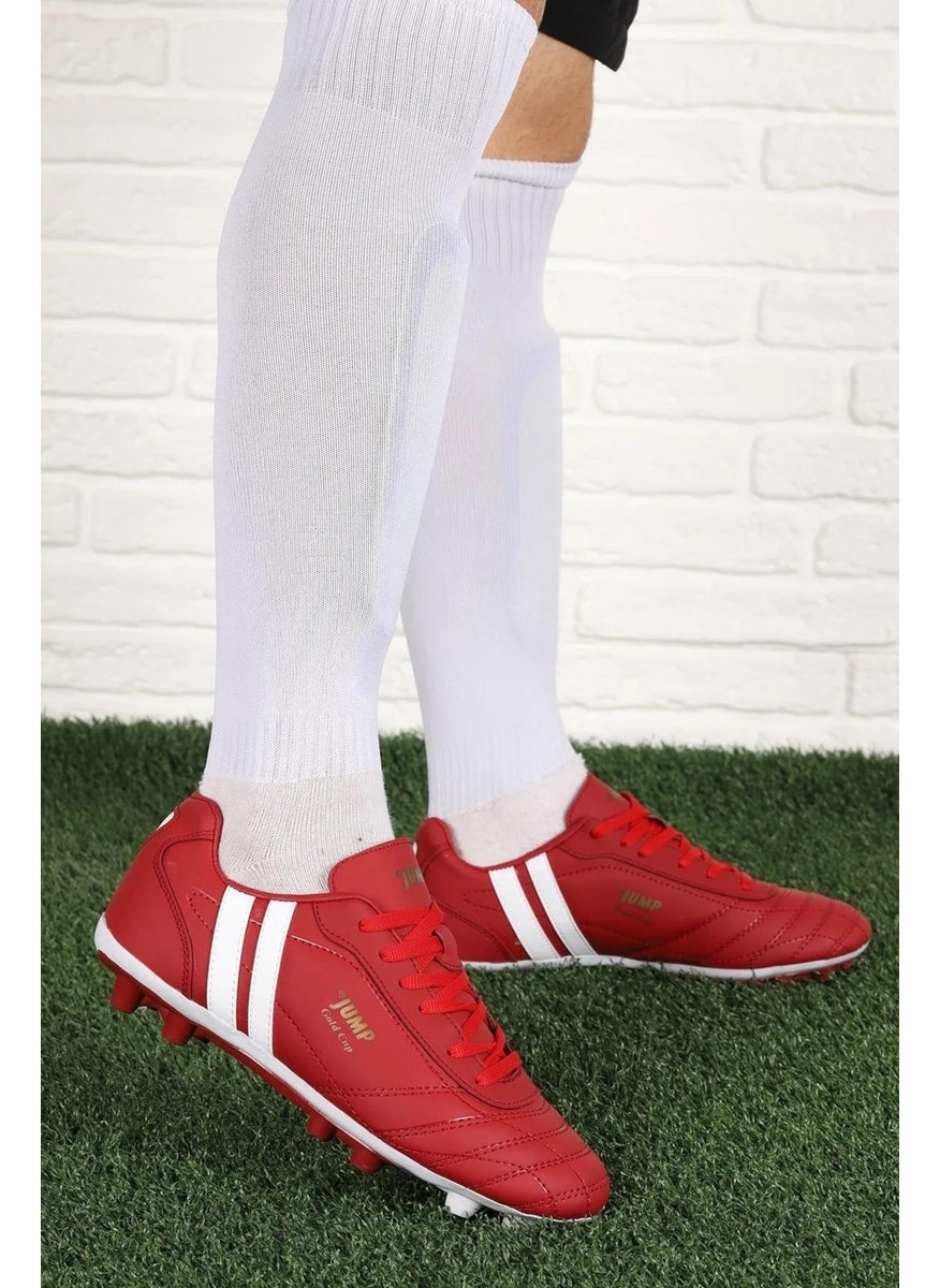 Jump 13256 Fg Red Football Cleats V4  - Image 1